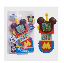 Just Play Disney Junior Mickey Mouse Funhouse Communicator with Lights and Sound