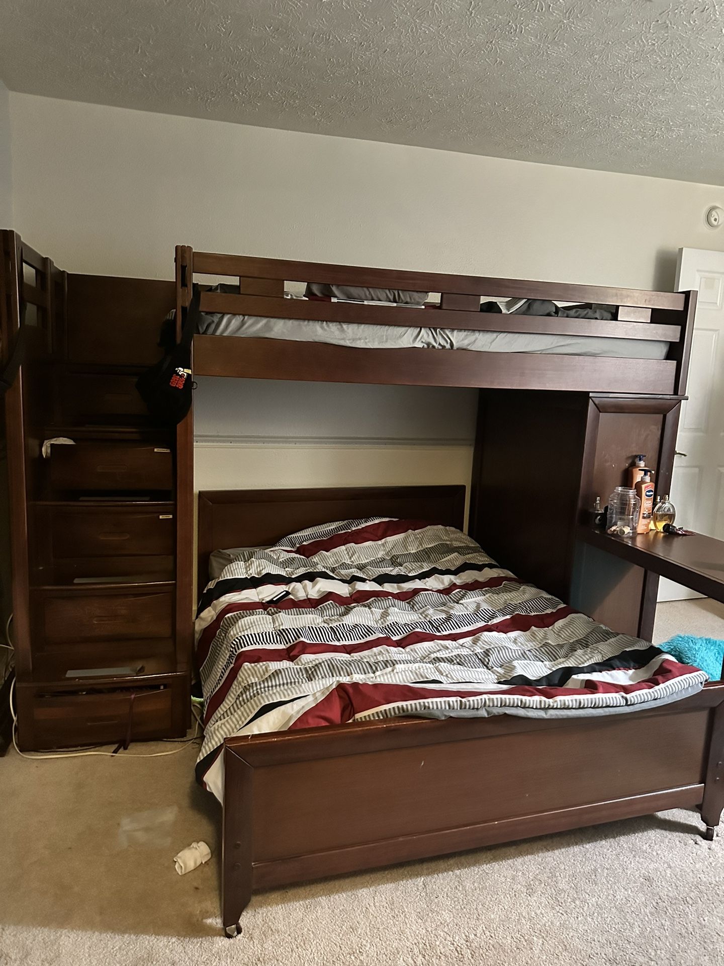 Wood Frame Bunk Bed