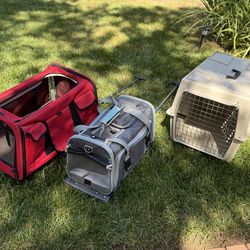 Pet carriers for small dogs or cats