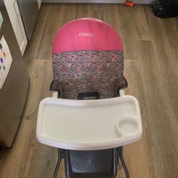 FREE  PINK HIGH CHAIR