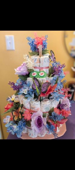 Diapers Cakes For Baby Shower