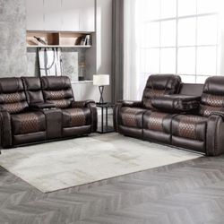 Recliner Sofa, Loveseat & Chair. 🚚WE DELIVER🚚