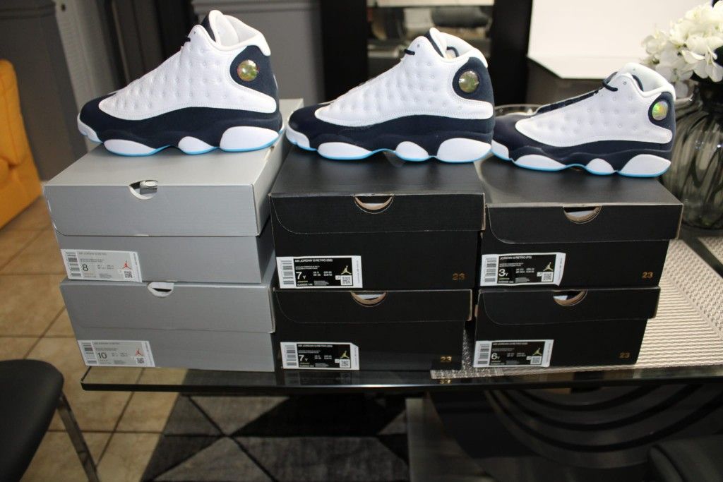 JORDAN 13 RETRO OBSIDIAN SZ 8M 10M 6Y 7Y 3Y