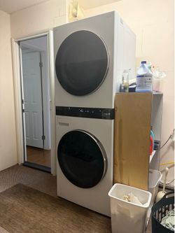 LG WashTower Stacked Washer and Dryer