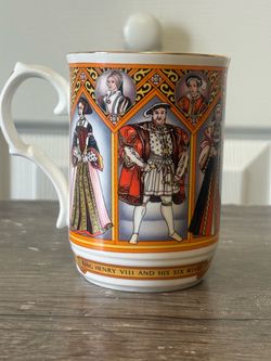 King Henry VIII and His Six Wives Porcelain Mug