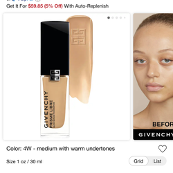 Prisme Libre Glow Serum Blurring Foundation with Natural Finish