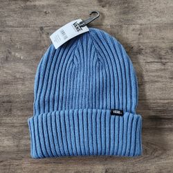 Vans Clipped Cuff Beanie Copen Blue Men's OSFM NWT