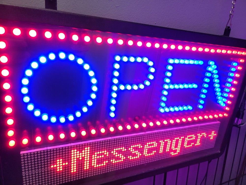LED OPEN SIGN