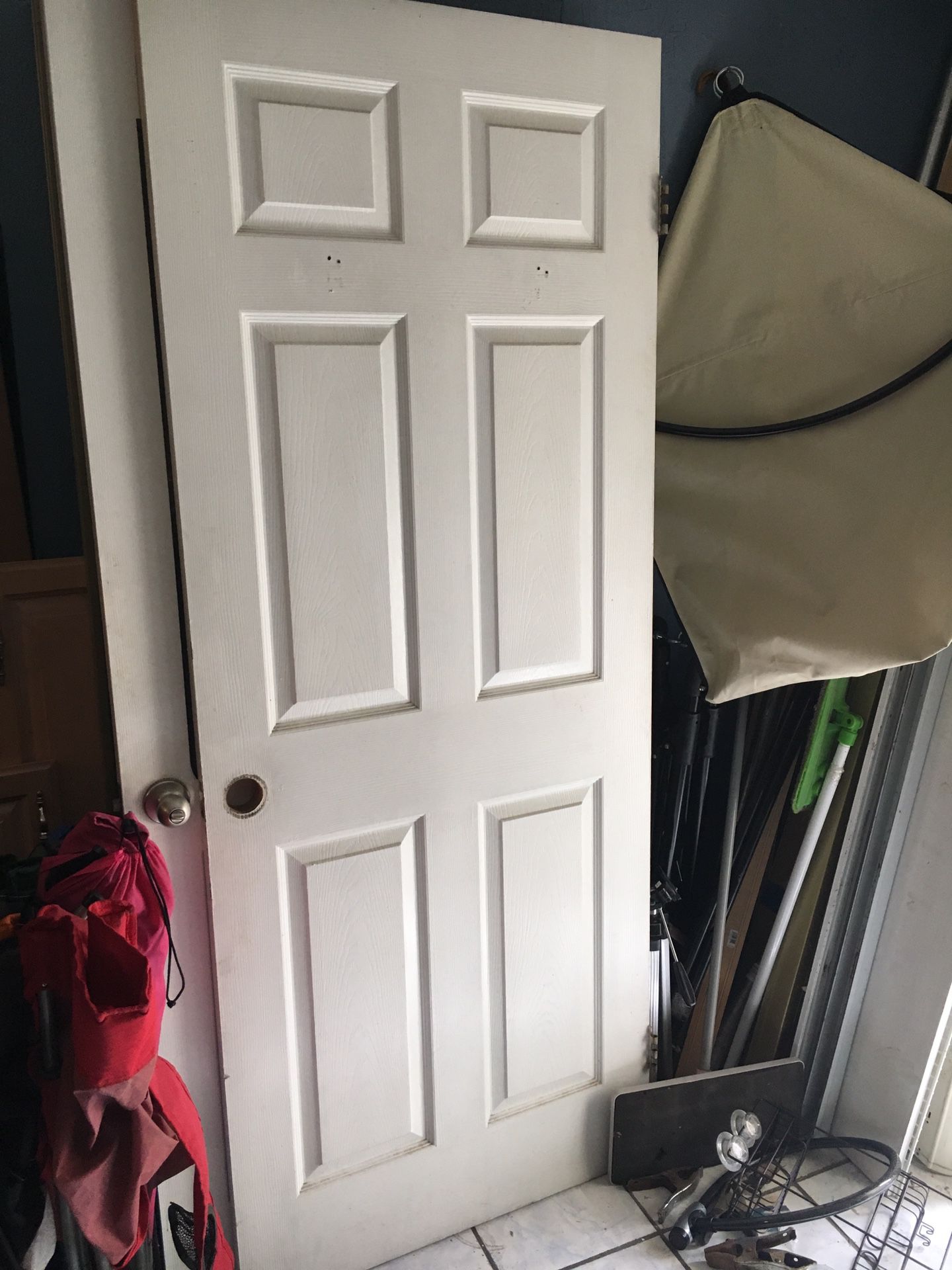 Door Doors for sale. We have two of them. Home Depot sells them for 45 after tax. These are in good condition 27 3/4 inch wide and 79 1/4 inches hei