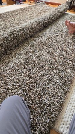 Large Shag Area Rug 9’ x 12’