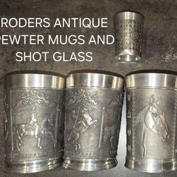 Roders Pewter Mugs