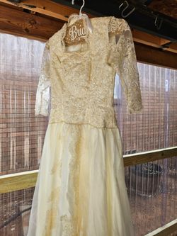 Vestido de novia color perla sise S