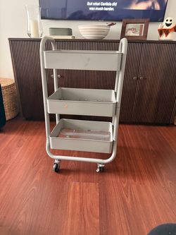3 tier rolling cart