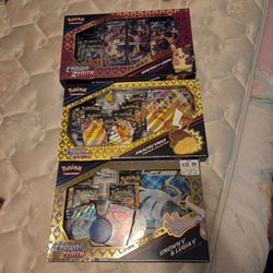 Pokemon Crown Zenith Collection Boxes