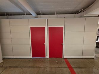 Ethospace Private Offices 94” tall in Any color fabric or door