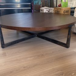 Large Round Coffee Table