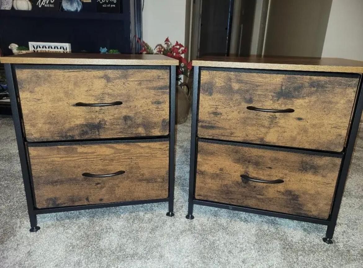 Mesitas De Noche (Set De 2)