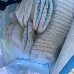 3 Differnt Brand Size 1 Diapers
