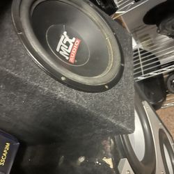 Bocina 10 En Buenas Condiciones Garantizada Precio Con Caja $60