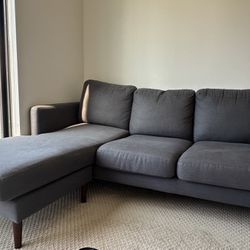 L Shape 3 Seat Sectional Couch