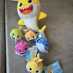 Baby shark plushies