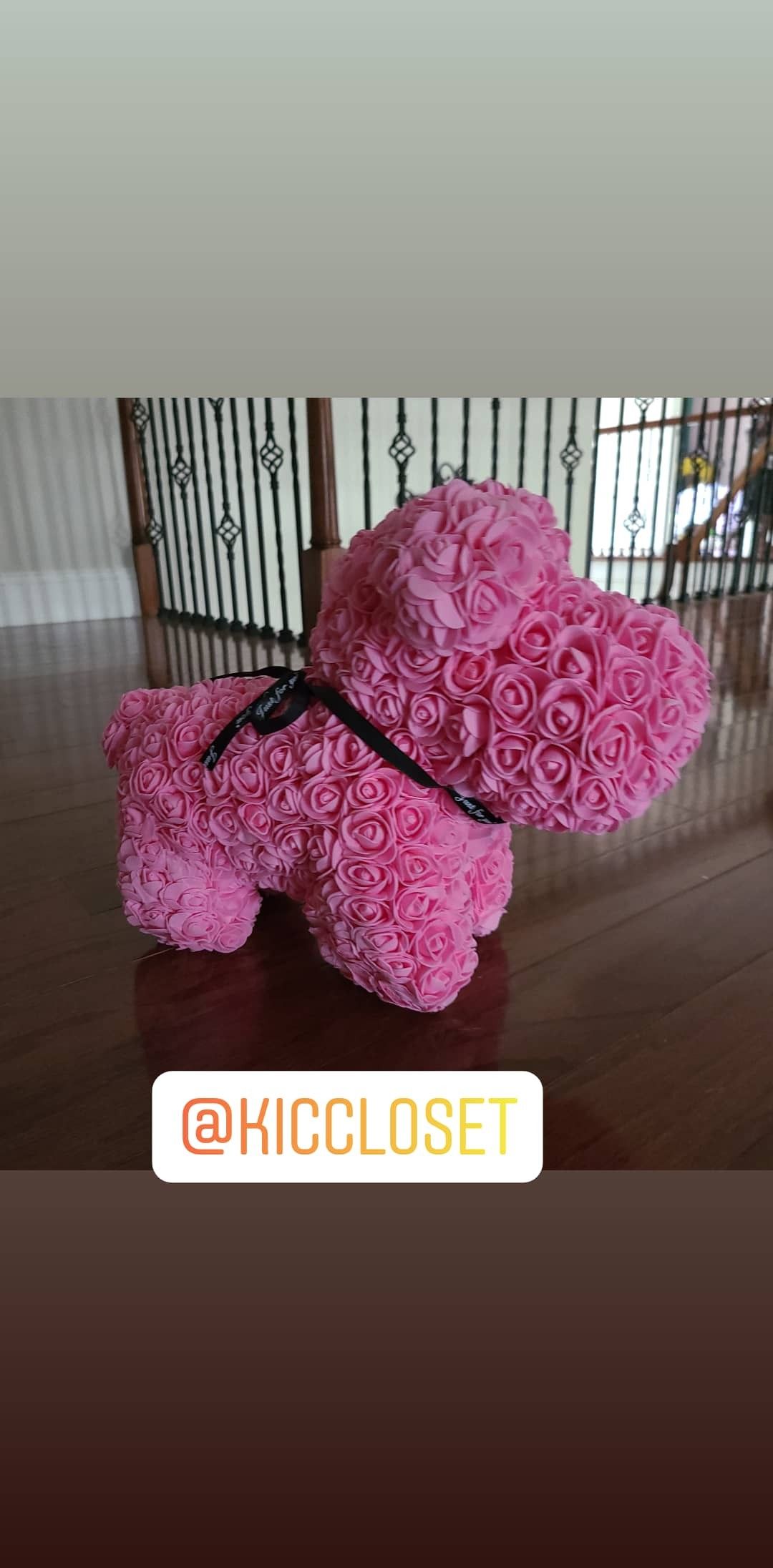 Rose dog pink