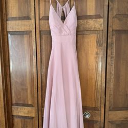 New Azazie Bridesmaid Dress Size 6 Dusty Rose 