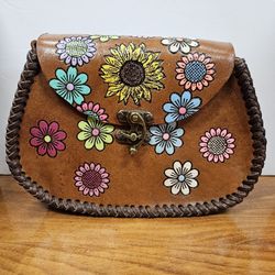 💥 Leather 🌸 Purse Handmade 💥 