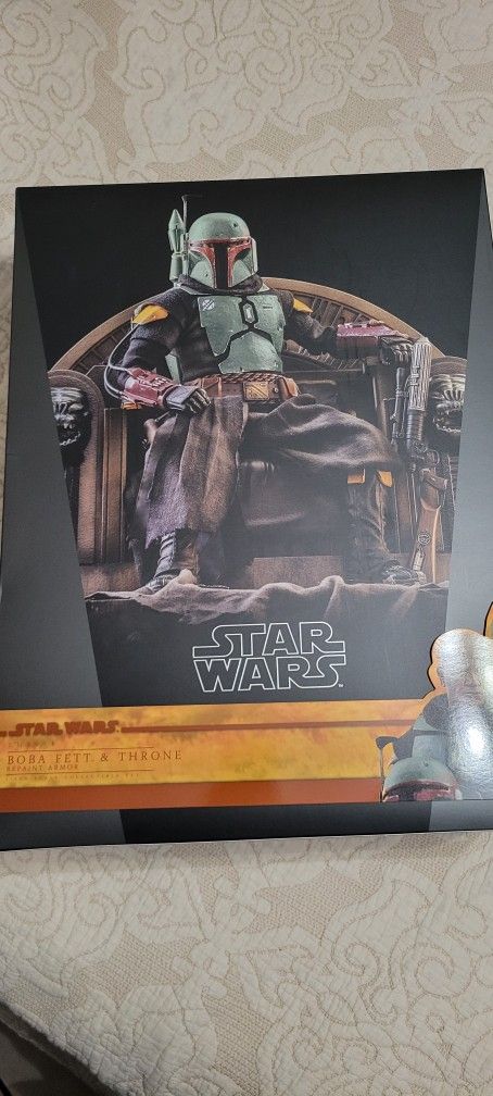 Hot Toys Boba Fett Repaint Armor and Throne