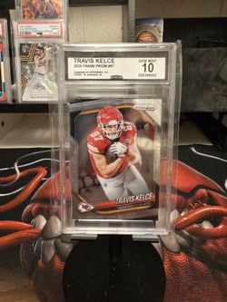 Travis Kelce 2025 Panini Prizm #67 CGC Gem Mint 10