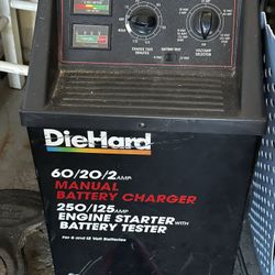 Diehard Battery Charger Engine Starter