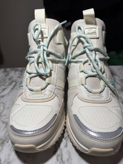 Women's Run Breaker Textile and Leather Sneakers size 37.5