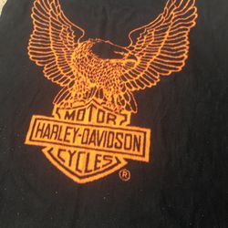 Large Harley Davidson throw blanket only $20