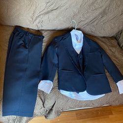 Boys Slim Fit Suit Kids Formal Suits Set For Boys sz 5T Suit Ring Bearer Outfit