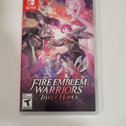 Fire Emblem Warriors Three Hopes Nintendo Switch 