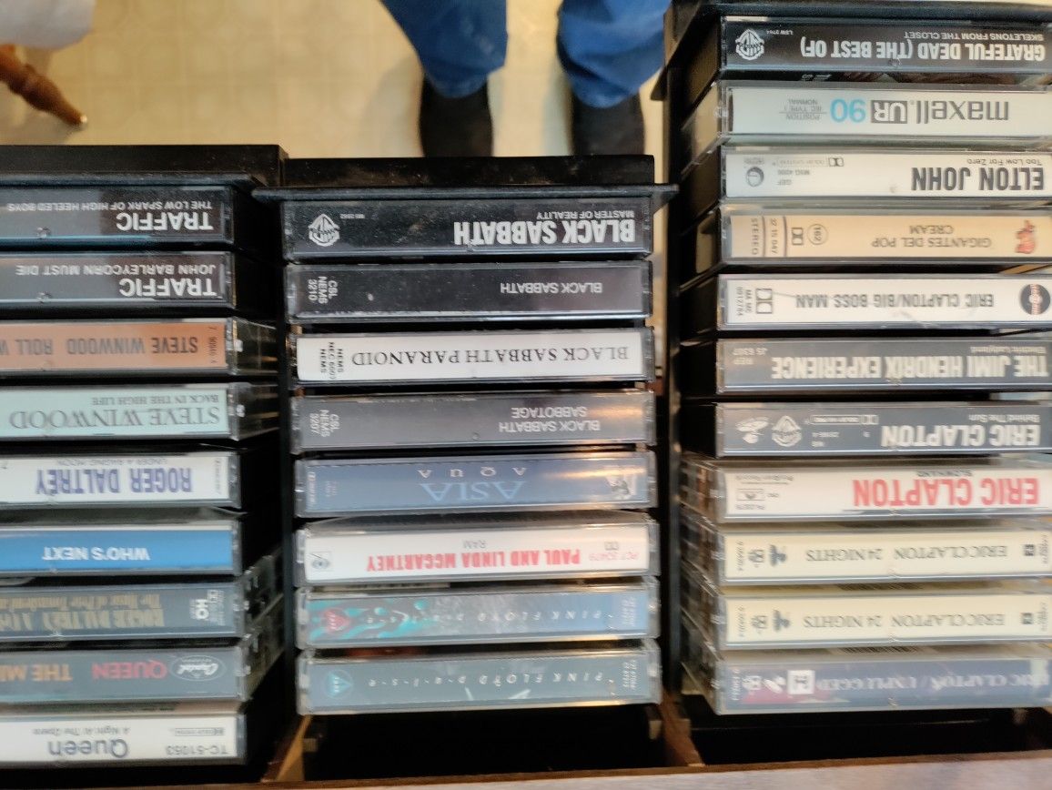 Cassette Tapes (63) Classic Rock 