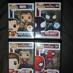 Marvel Spider-Man Funko Pop Exclusives Bundle 