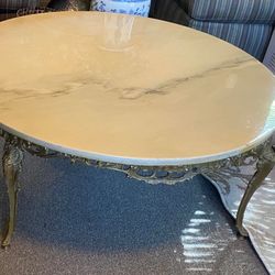 Marble coffee table