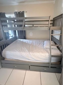 Bunk Bed- Gray FREE