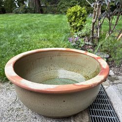 Heavy part with no hole for small water garden