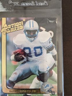 1991 Action Packed - Barry Sanders- Detroit Lions Card #78