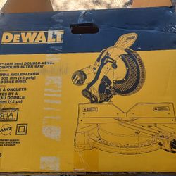 DEWALT ELECTRIC MITER SAW 12IN DOUBLE-BEVEL COMPOUND 