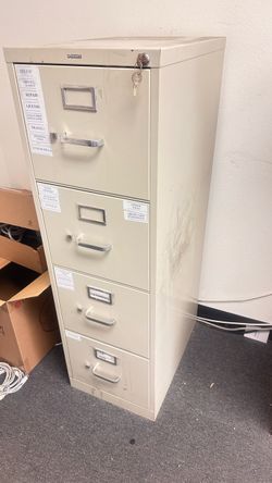 Heavy Duty 4 Drawer Vertical File Cabinet
