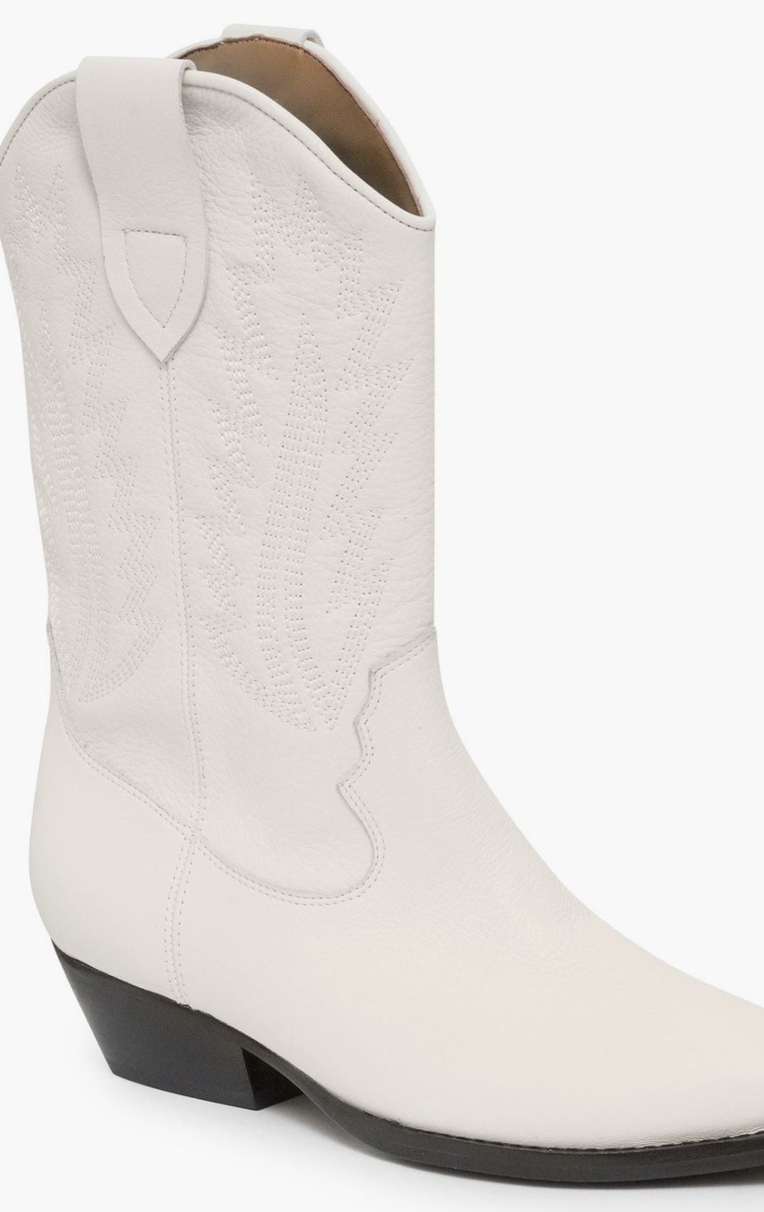 BRAND NEW FESTIVAL COACHELLA WOMENS SZ 10 WHITE MARC FISHER COWBOY