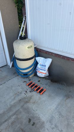 Pool filter and supplies