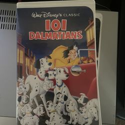 Rare Black Dimond VHS 101 Dalmatians