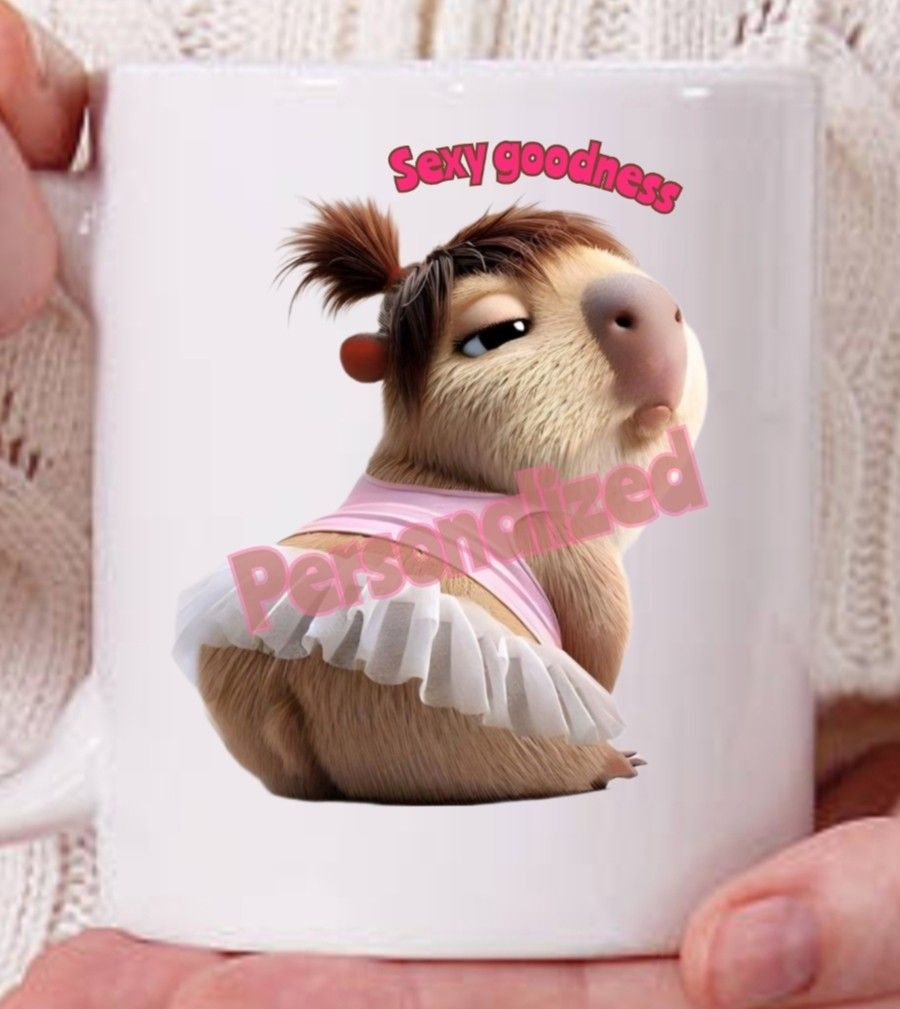 Capybara Sexy Cup Mug