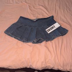 Jean Skirt