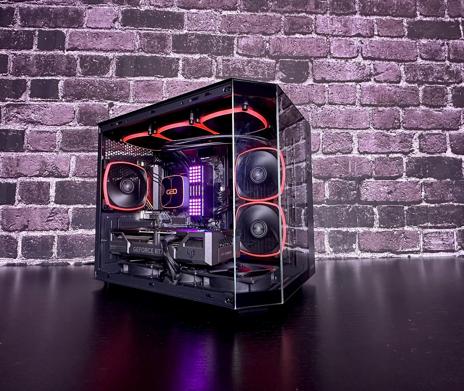 🥷🏻ASUS TUF Gaming Pc - Ryzen 7 5700 / RTX 5060Ti 16GB / RAM 32GB / SSD 1TB / Liquid Cooling