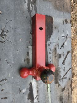 2 Inch Solid Shank Tri Ball Receiver. With 2 5/16", 2" and 1 7/8" balls.